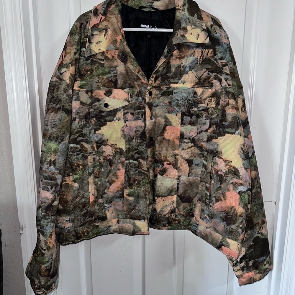 NWT Nova Men Kings Canyon Padded Trucker Jacket Size XXXL